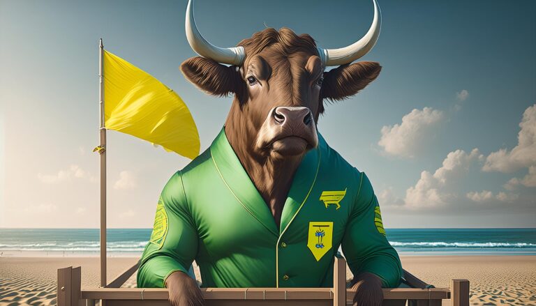 Yellow Flag Beach Day